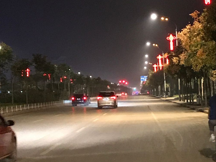 菏澤市鄆城縣水滸路、金河路照明改造
